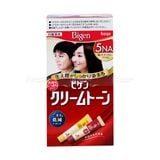 HOYU- Thuốc nhuộm phủ bạc Bigen dạng kem tone nâu tự nhiên 5NA