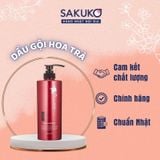 KUMANO- Dầu gội SHIKIORIORI hoa trà (600ml)