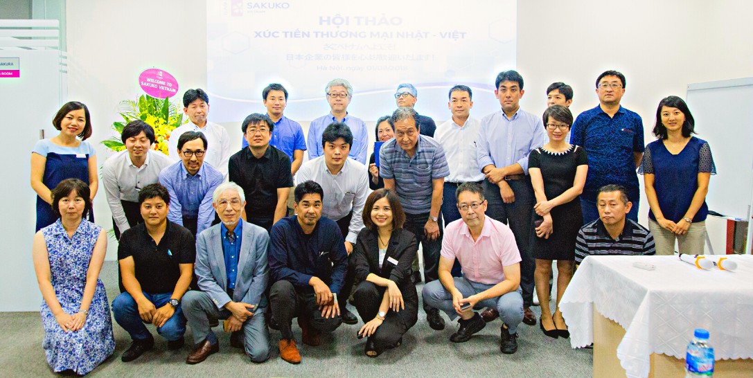 Hội thảo xúc tiến thương mại Nhật - Việt JETRO tổ chức tại Sakuko Việt Nam.