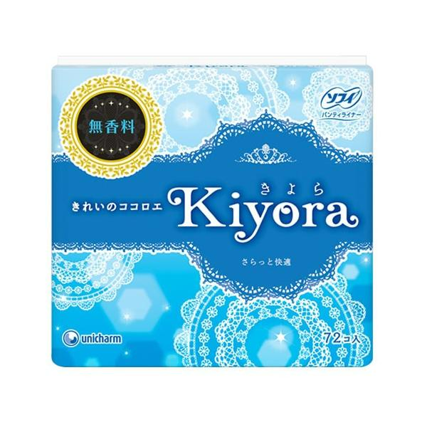 UNICHARM- BVS Kiyora hàng ngày không mùi 72m