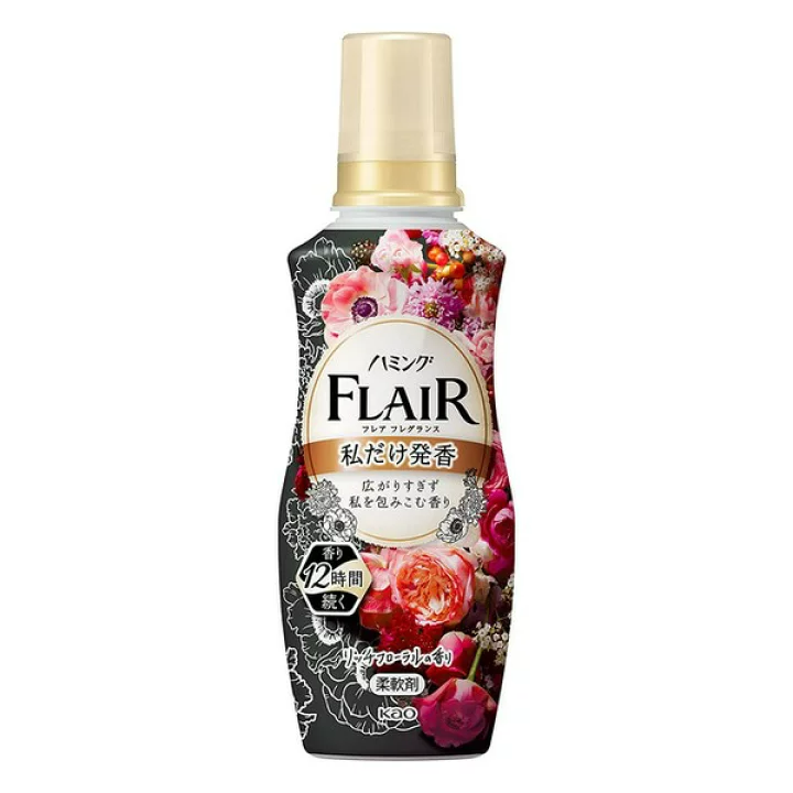  KAO- Nước xả vải Flair hương hoa đam mê (520ml) 