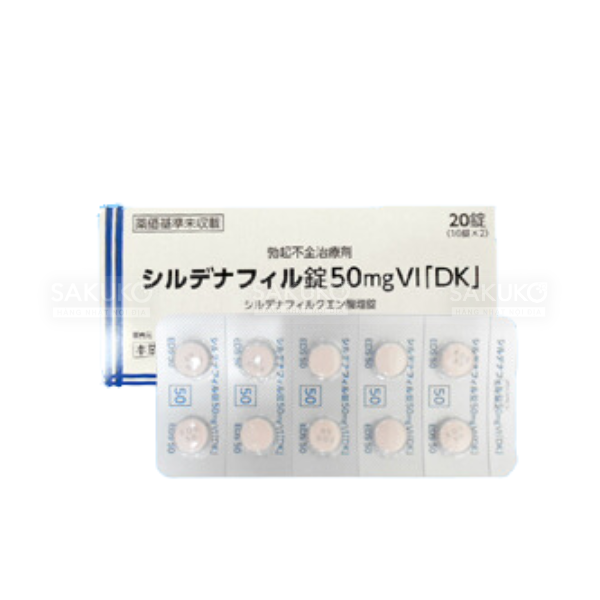  HONZO-Viên hỗ trợ rối loạn cương dương 50mg 20v 