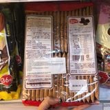  HAMADA- Bánh xốp bsung collagen, sắt vị cacao 36c 