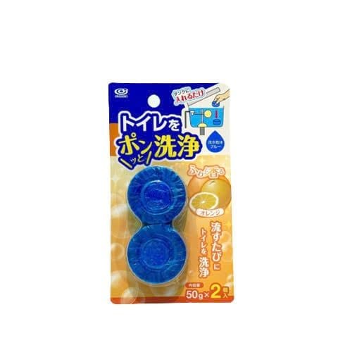  OKAZAKI-Viên thả bồn cầu hương cam 50gx2 viên 