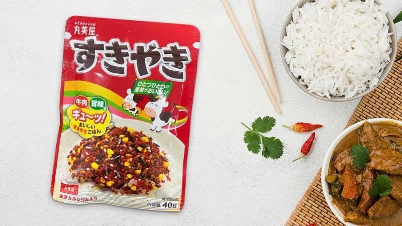  MARUMIYA- Rắc cơm trứng thịt bò 70g 