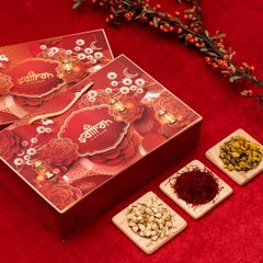 Hộp quà Tết: Nhụy hoa nghệ tây Jahan + trà hoa