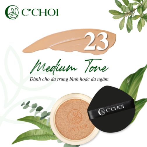 LĐ - Lõi Phấn Nước C'Choi Herbal DD Cushion 15g, SPF 50
