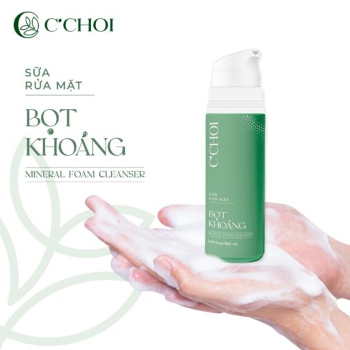 LĐ -  SỮA RỬA MẶT BỌT KHOÁNG  MINERAL FOAM CLEANSER