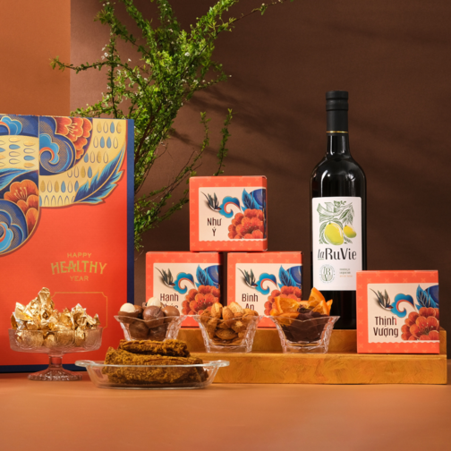 GQ - HỘP QUÀ TẾT HOÀNG LONG THỊNH VƯỢNG 3