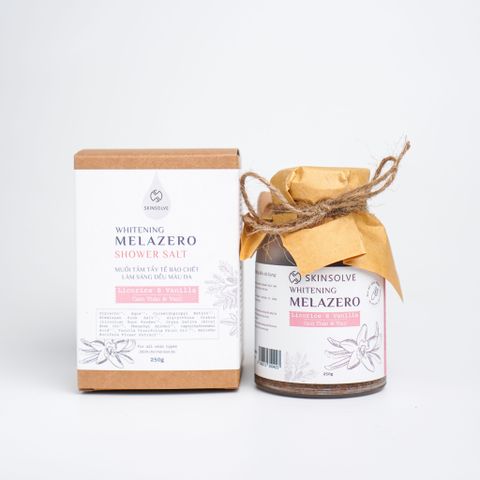  Muối tắm làm sáng điều màu da 250gr - Melazero Shower Salt 