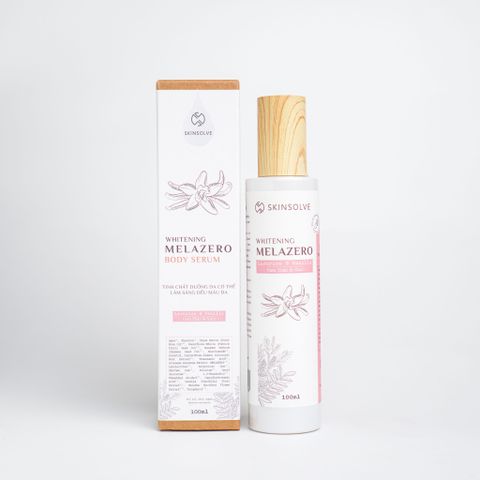 Tinh chất dưỡng thể làm sáng đều màu da 100ml - Melazero Whitening Body Serum 