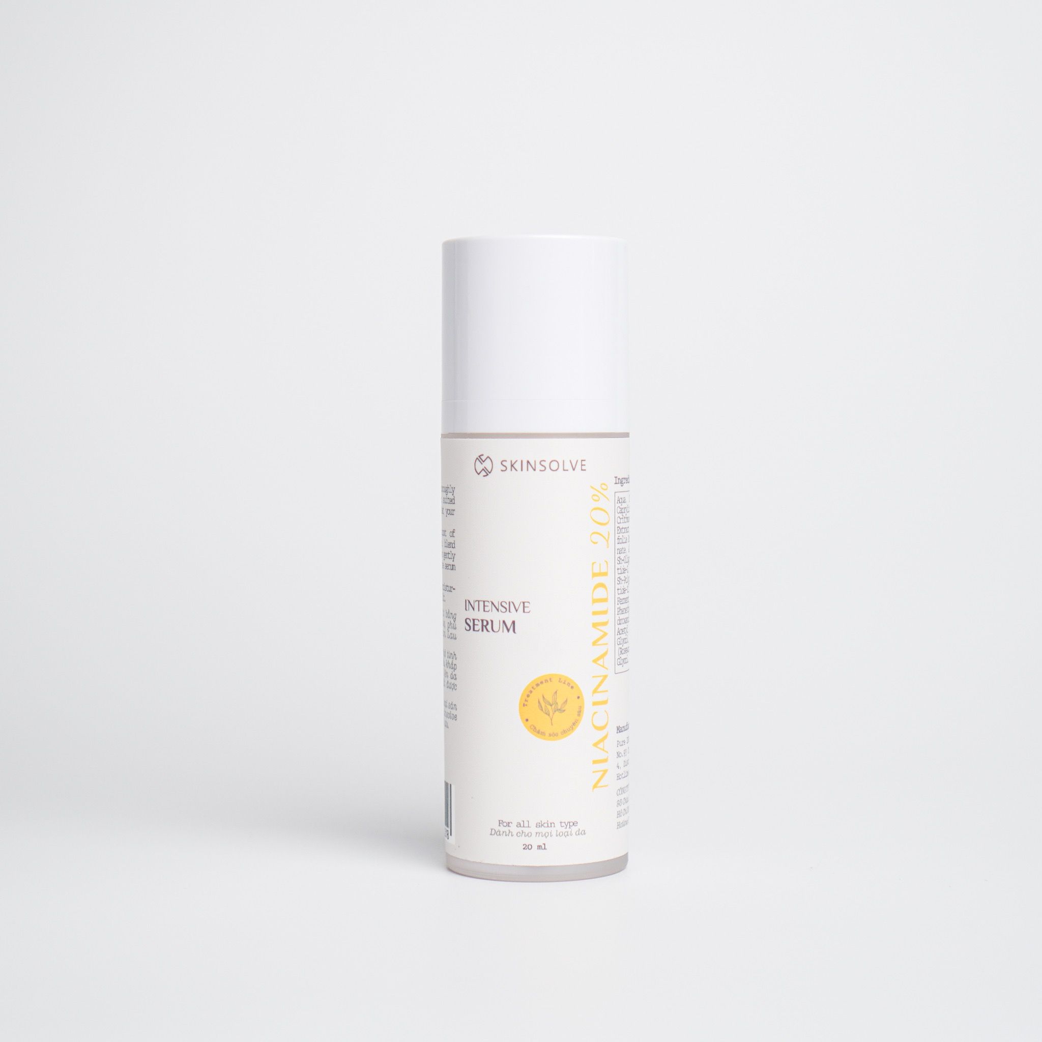 Niacinamide 20% Intensive Serum 20ml – Skinsolve
