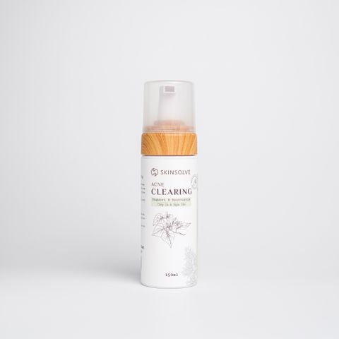  Sữa rửa mặt tạo bọt giảm viêm, ngăn ngừa mụn từ Diếp Cá & Ngải Cứu 150ml - Acne Clearing Cleansing Foam 