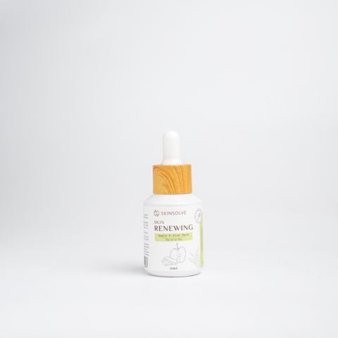 Tinh chất thanh lọc và tái tạo da từ Táo & Lô Hội 30ml - Skin Renewing Serum (Apple & Aloe Vera) 