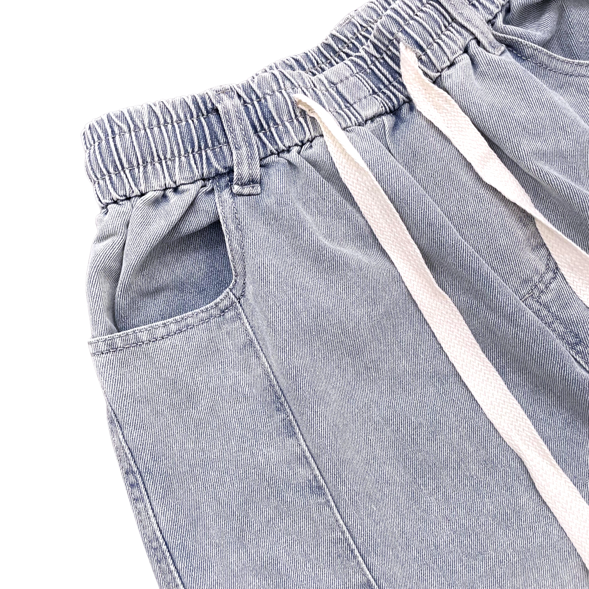  Quần Jeans Ống Rộng Túi Hộp - 9810 