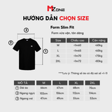  Áo thun nam MZONE VIETNAM Regularfit In Chữ - 2208 