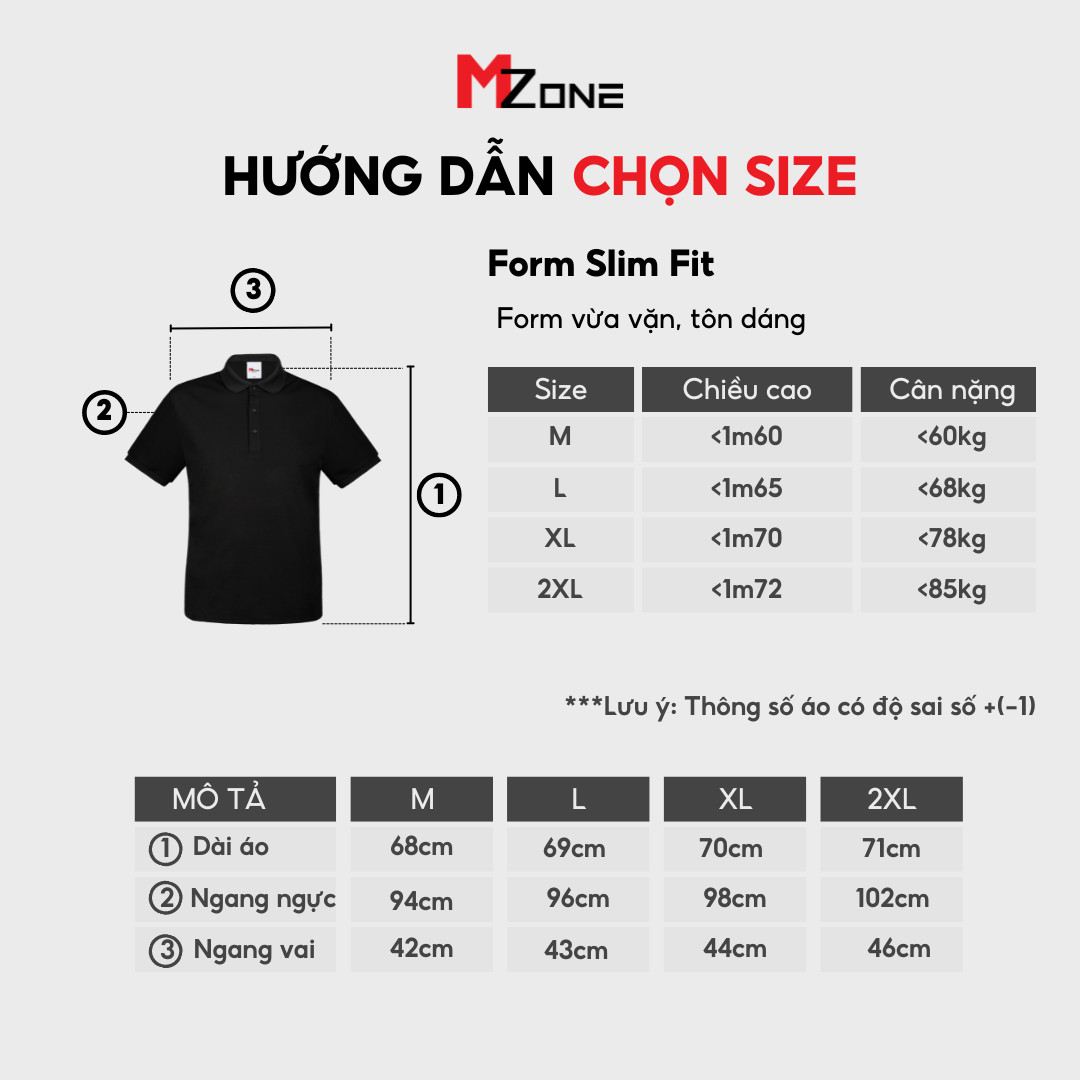  Áo Polo Form Slimfit - 231231 