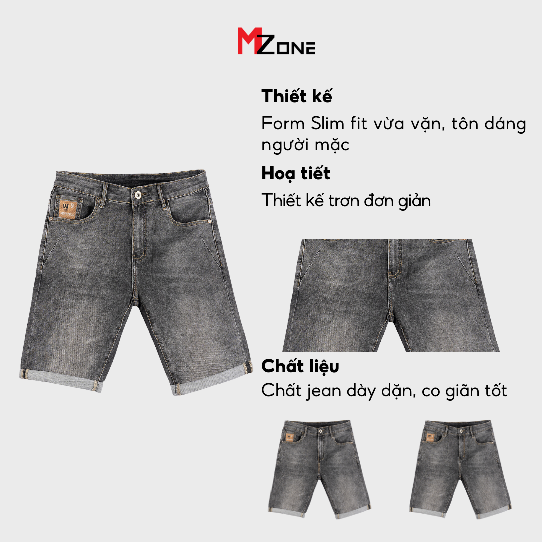  Quần Jeans Short  - 3391 - M35 