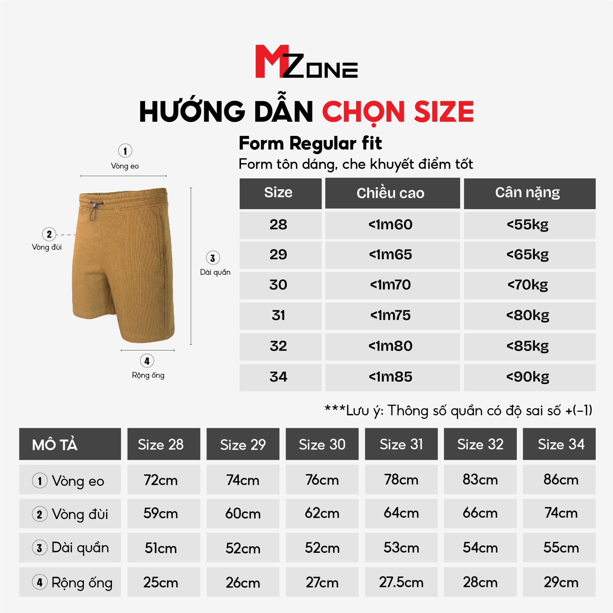  Quần Kaki Short  - 60053 