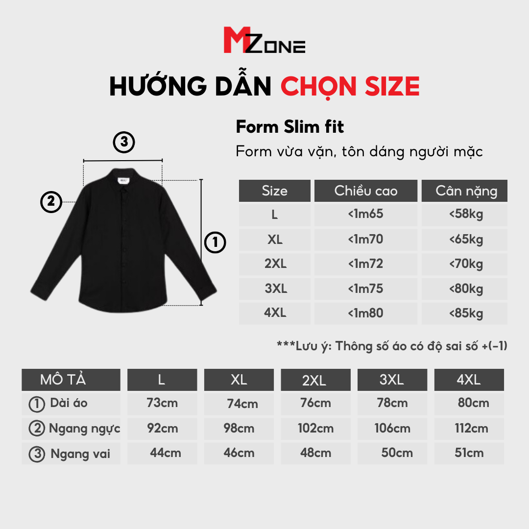  Sơ Mi Tay Dài - 1817 