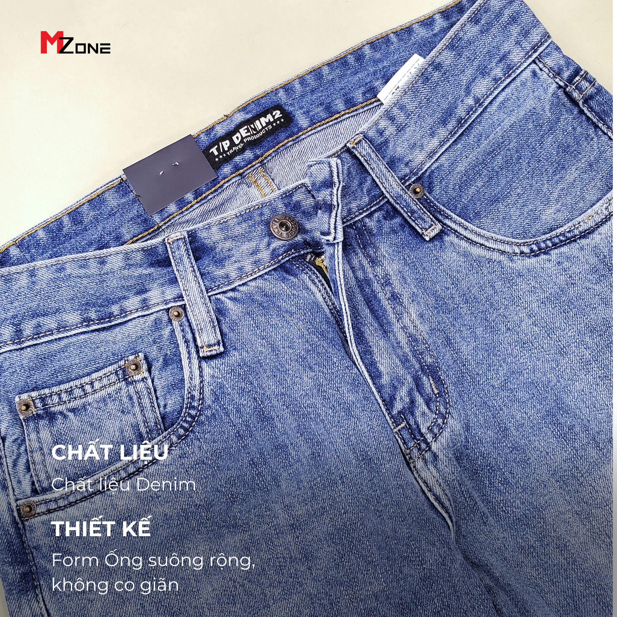  Quần Jeans Ống Rộng - 4115 