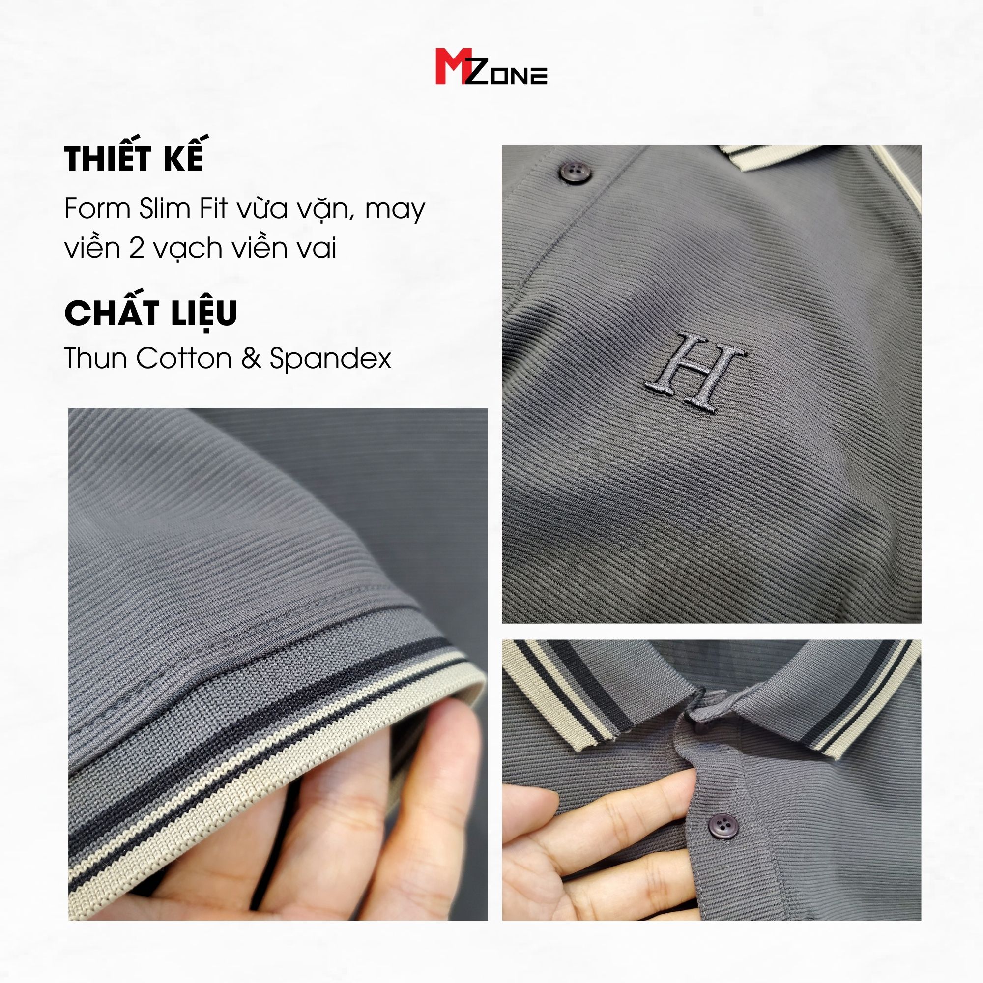  Áo Polo Slim Fit - 12505 