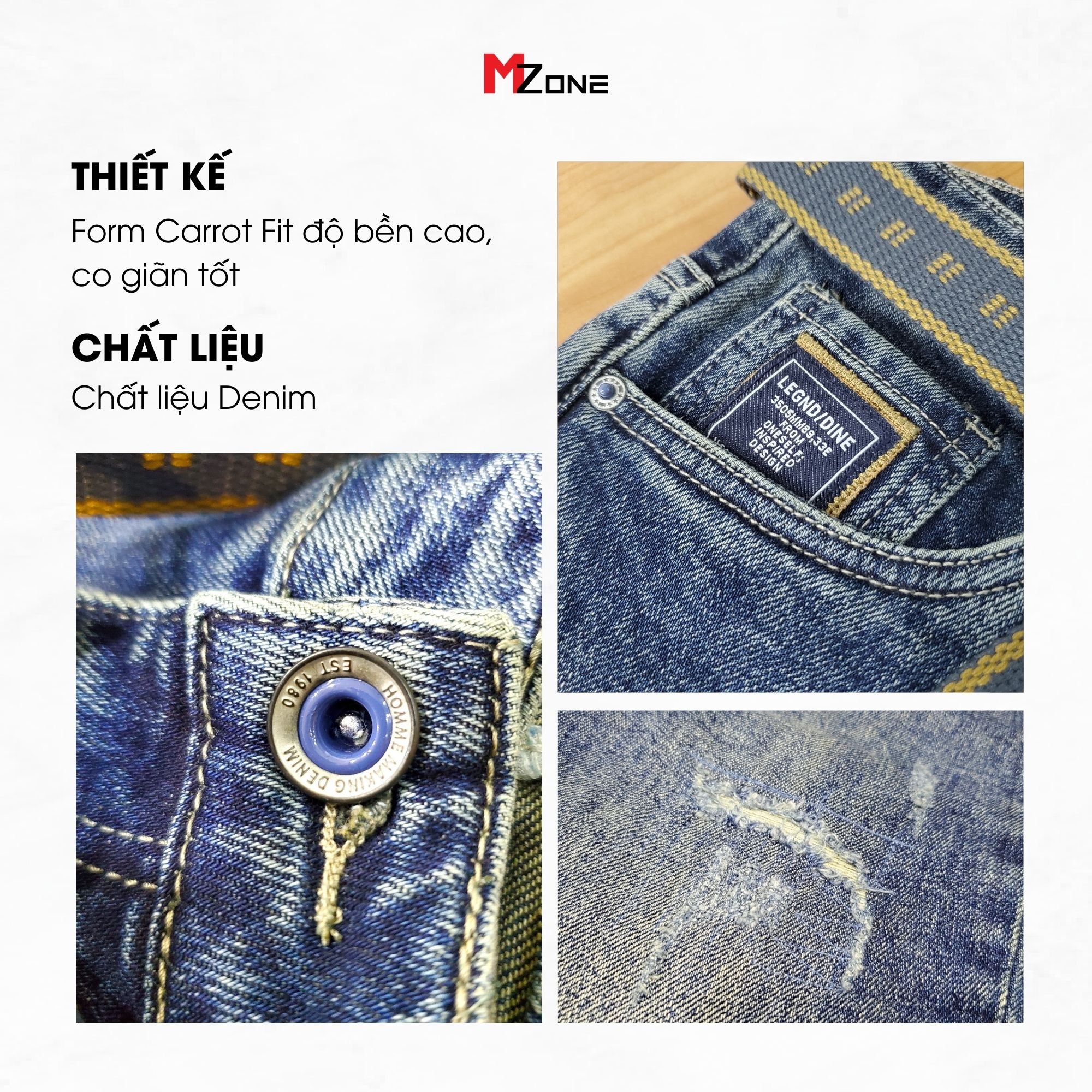  Quần Jeans - 986 - P32 