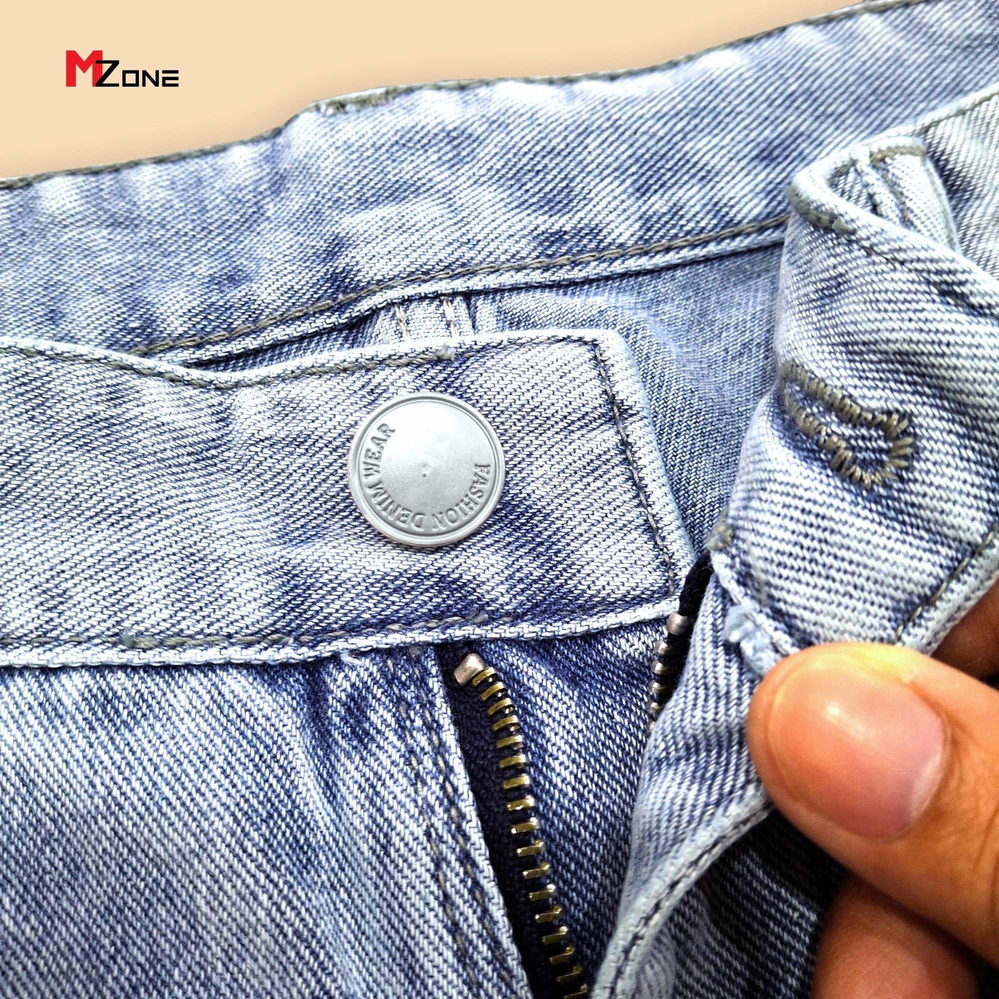  Quần Jeans Ống Rộng - V003 