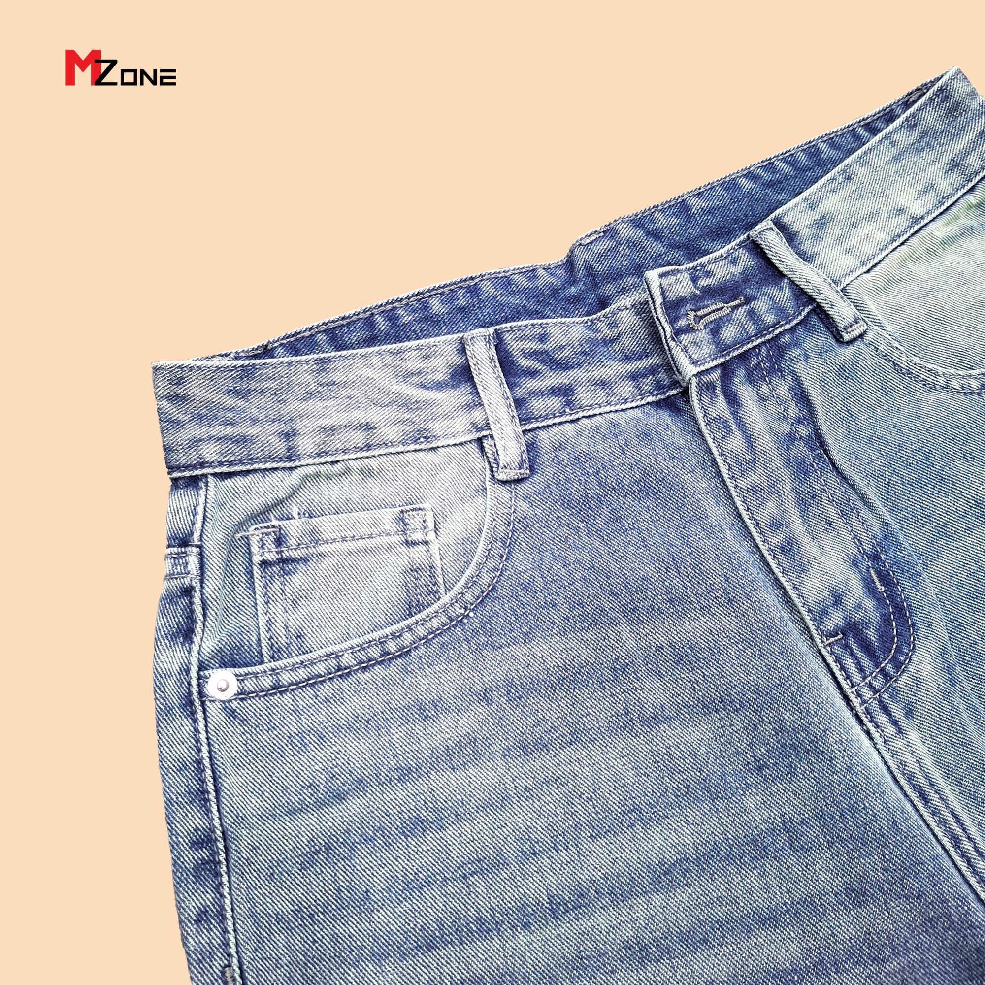  Quần Jeans Ống Rộng - V001 