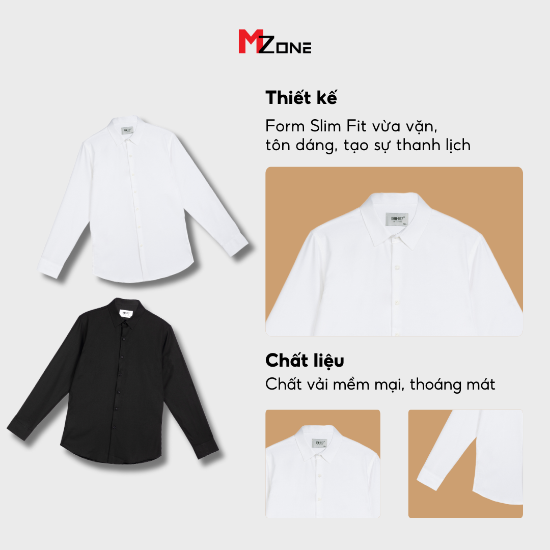  Sơ Mi Tay Dài - 1817 