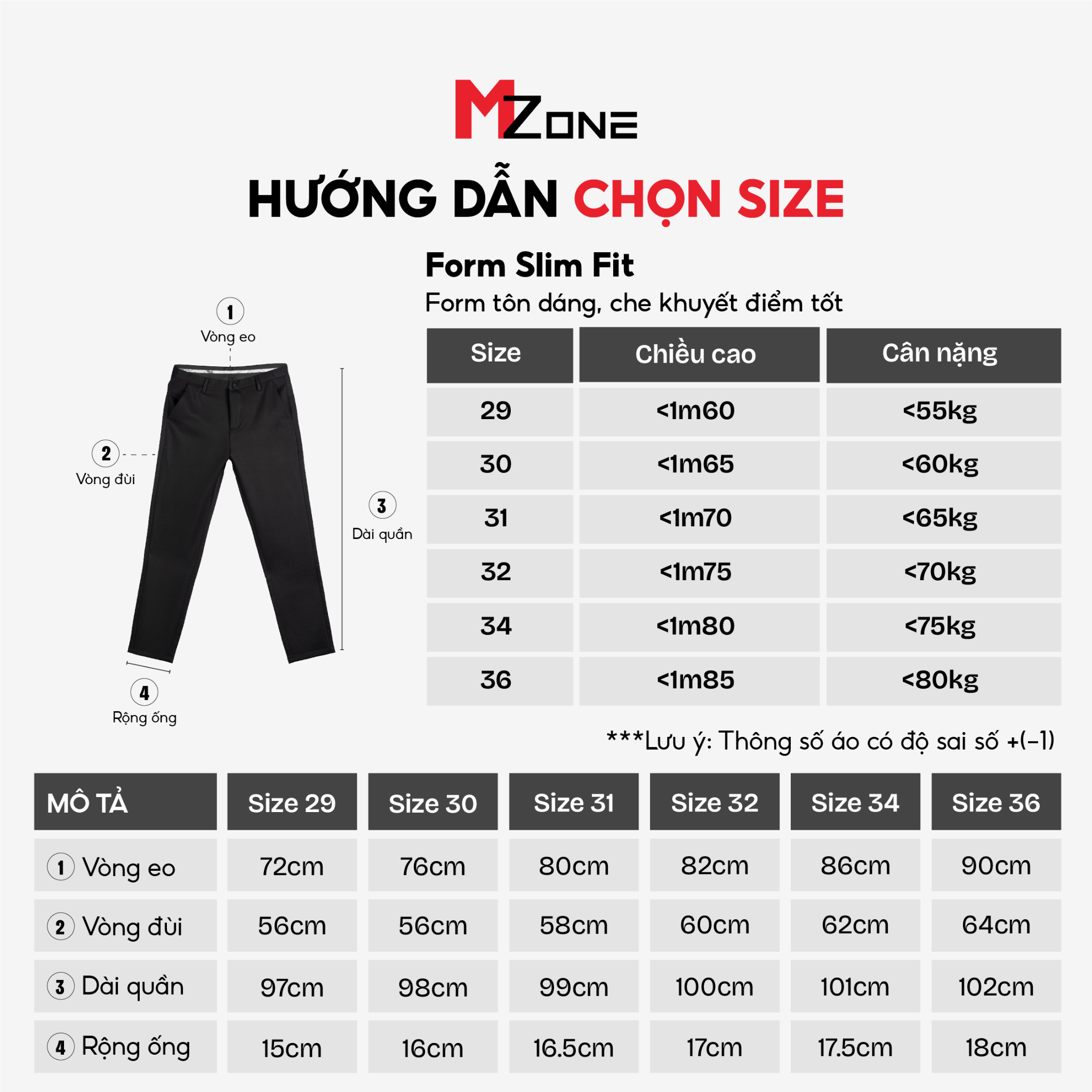  Quần Kaki Form QT - 62338 