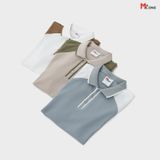  ÁO POLO SLIMFIT PHỐI TAY - 211223 