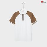  ÁO POLO SLIMFIT PHỐI TAY - 211223 