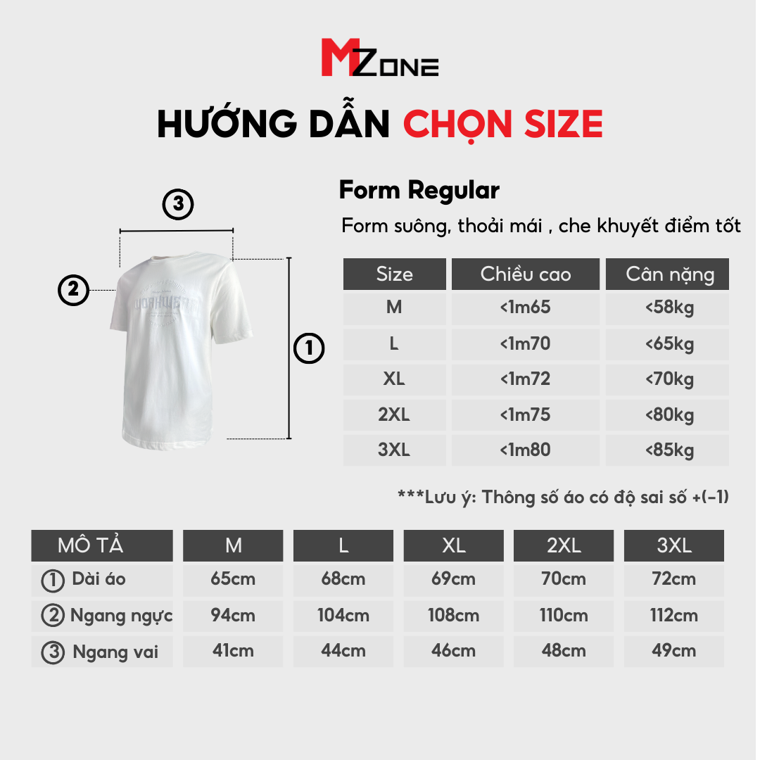  Áo Thun Regularfit In Hình - 2059 