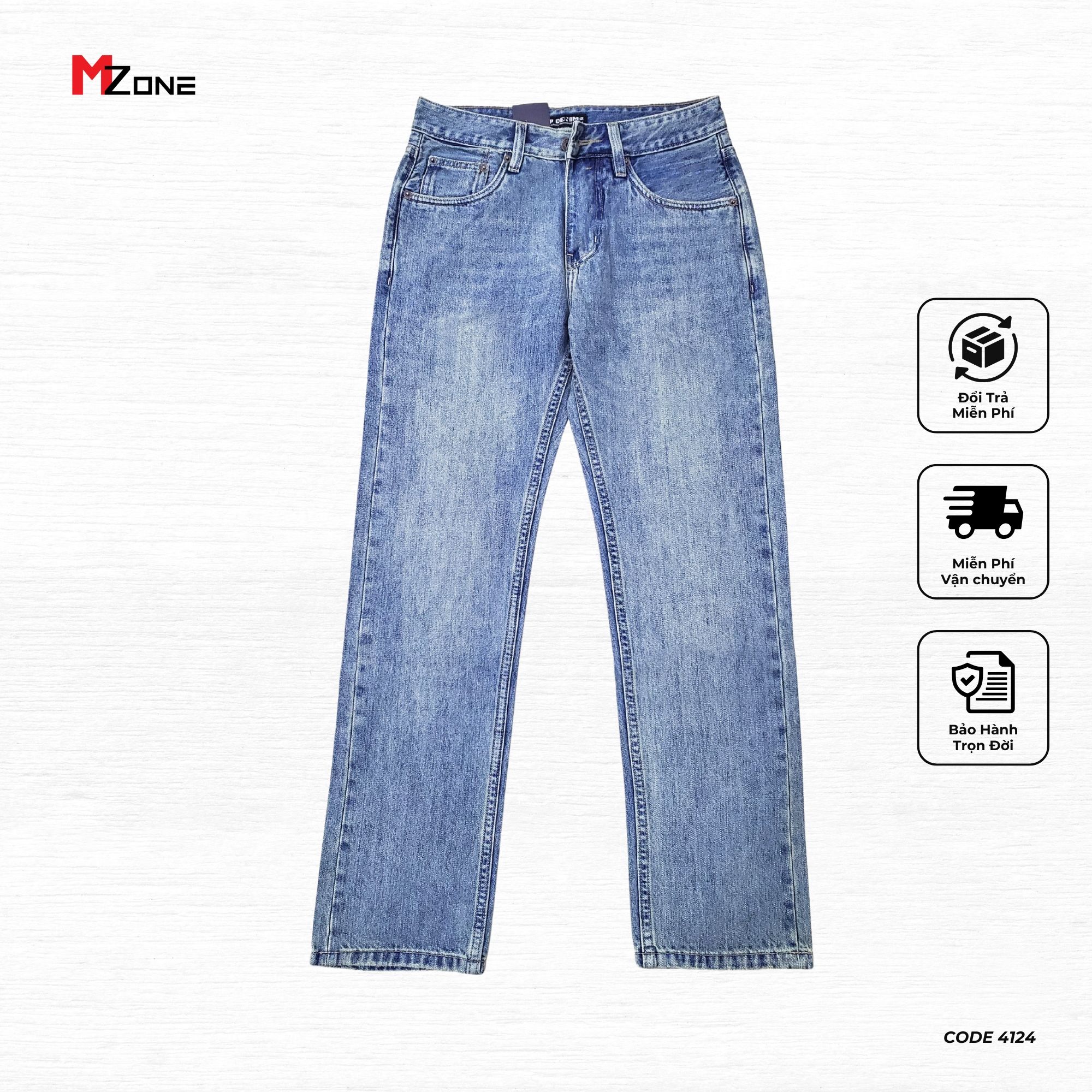  Quần Jeans Ống Rộng - 4124 