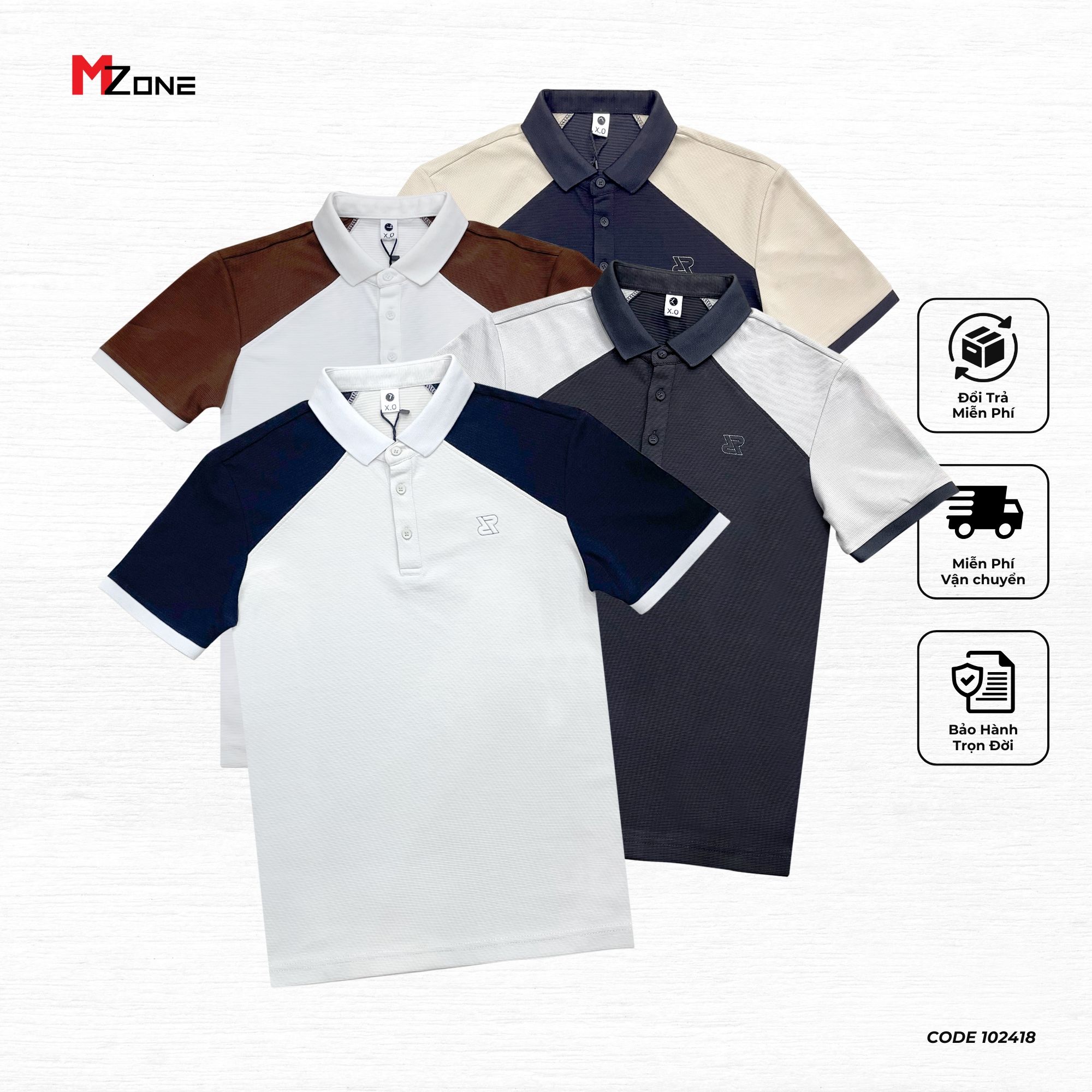  Áo Polo Slimfit - 102418 