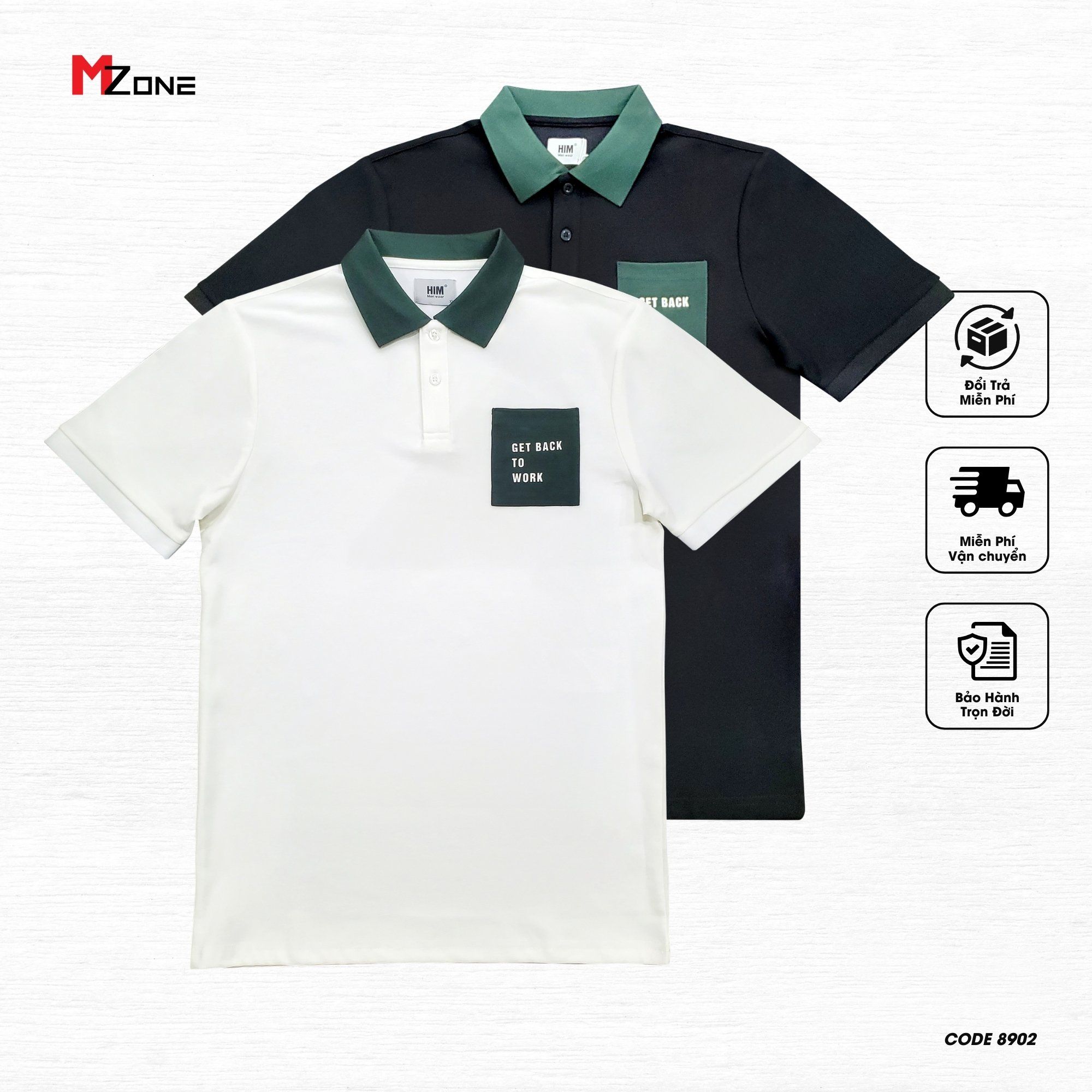  Áo Polo Slimfit - 8902 