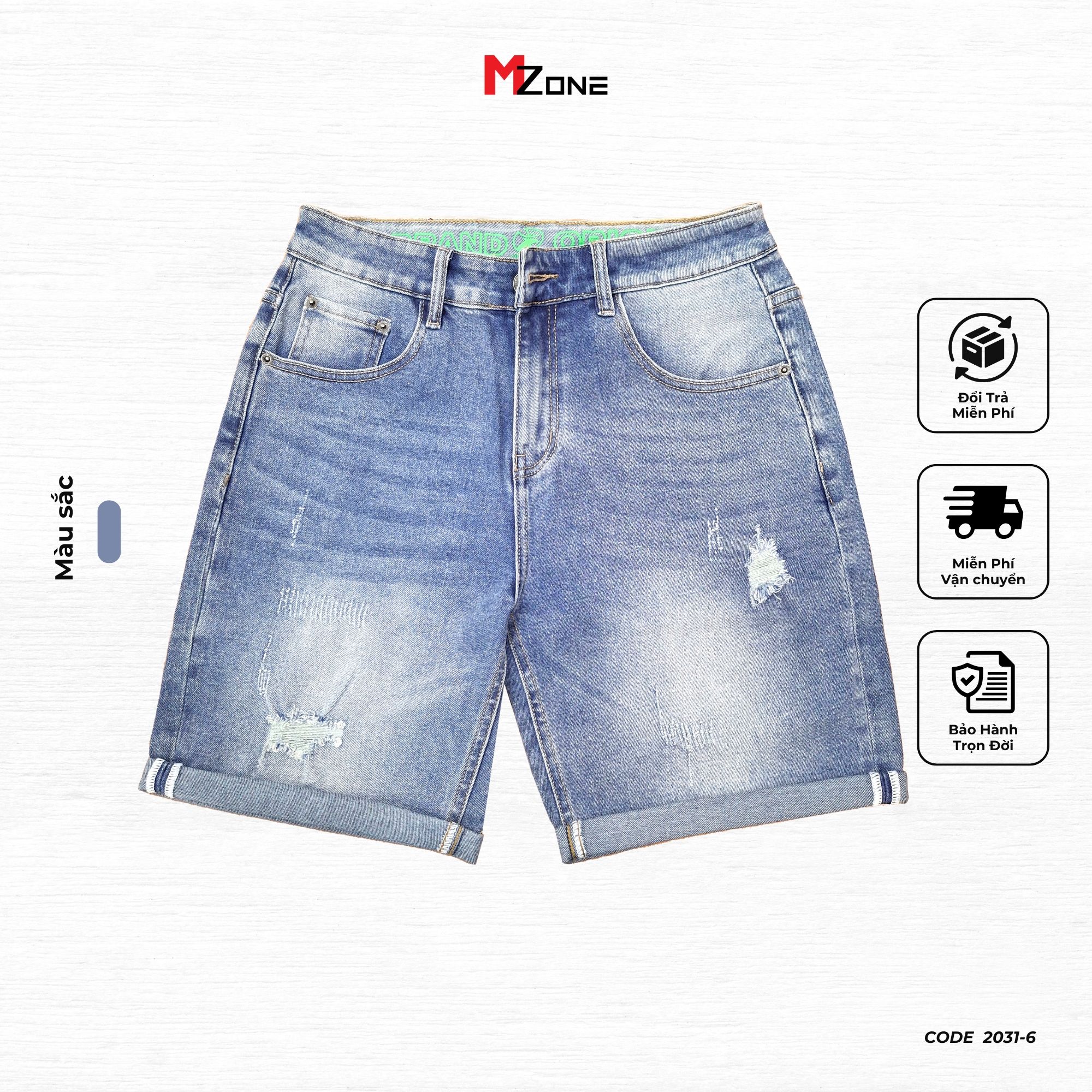  Quần Jeans Short - 2031-6 