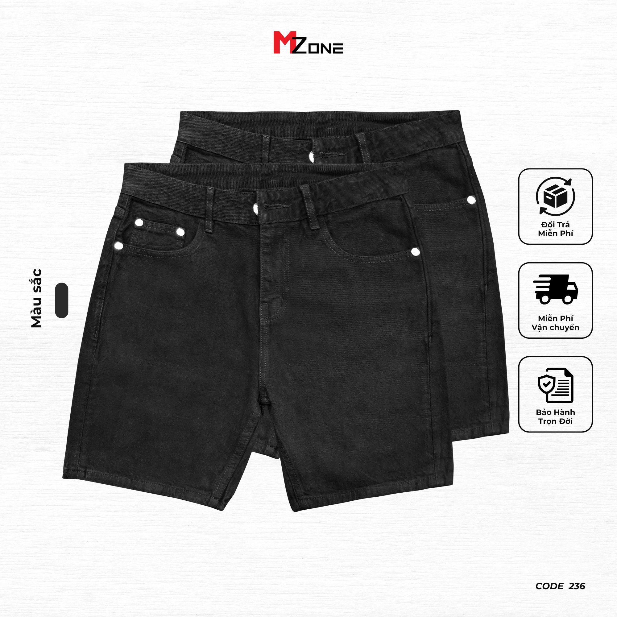  Quần Jeans Short - 236 