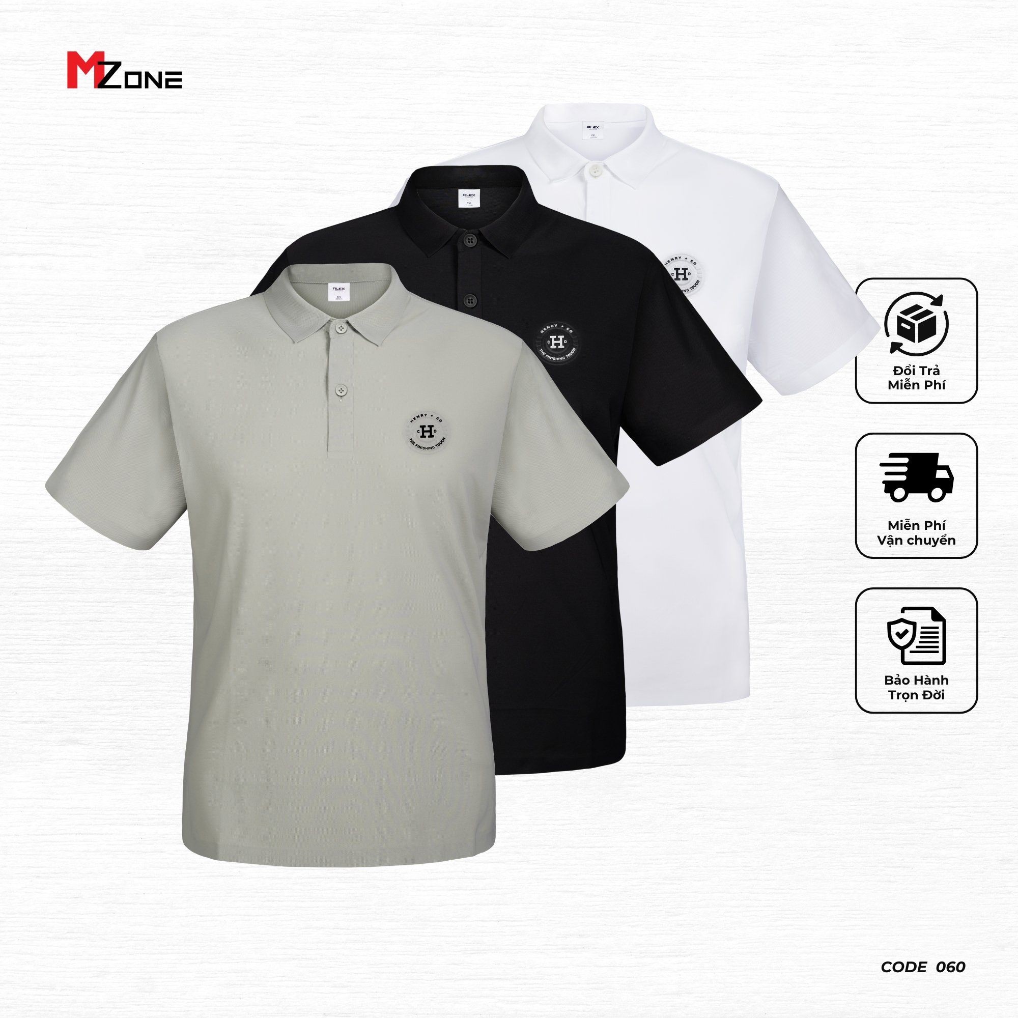  Áo Polo Slimfit - 060 