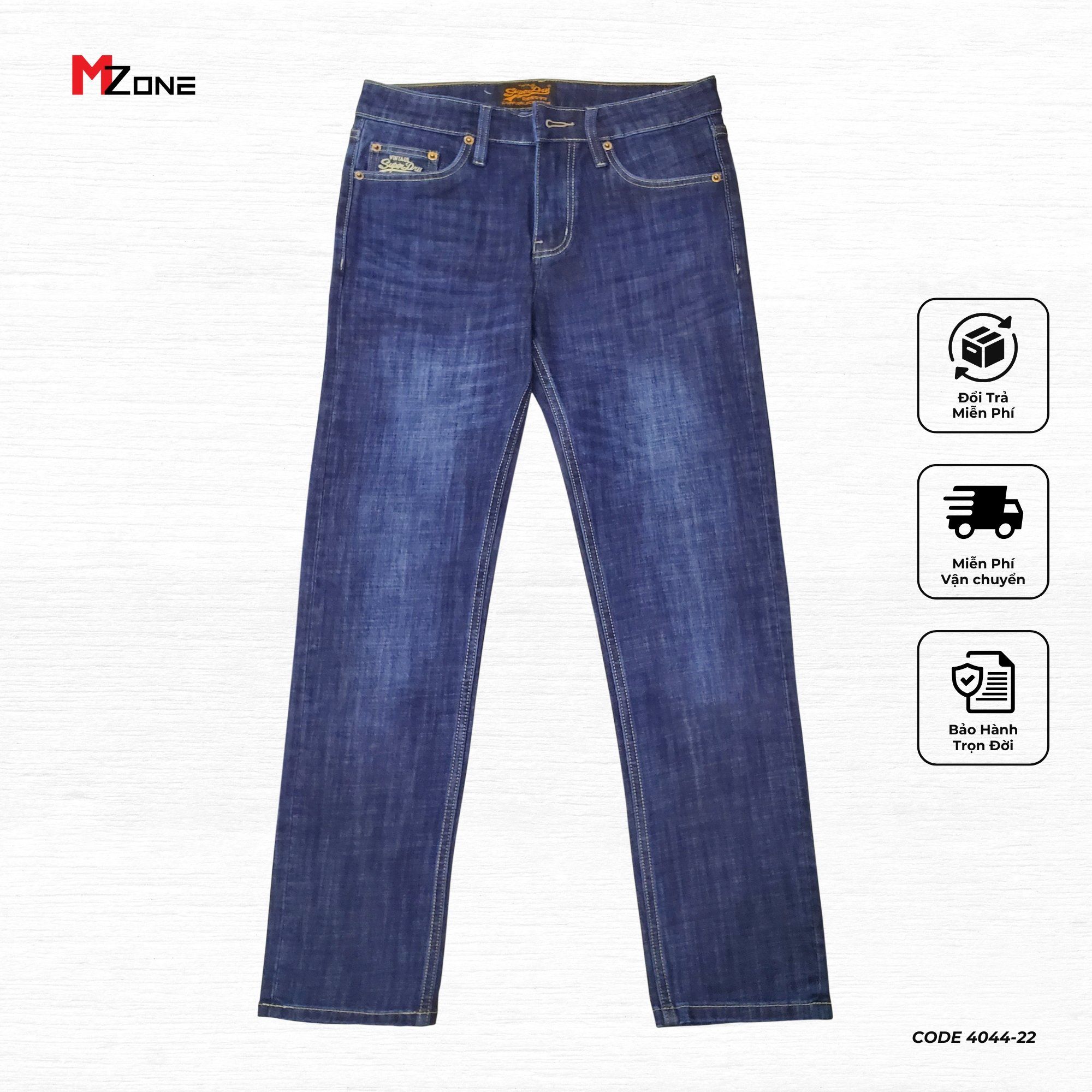  Quần Jeans Ống Rộng - 4044-22 