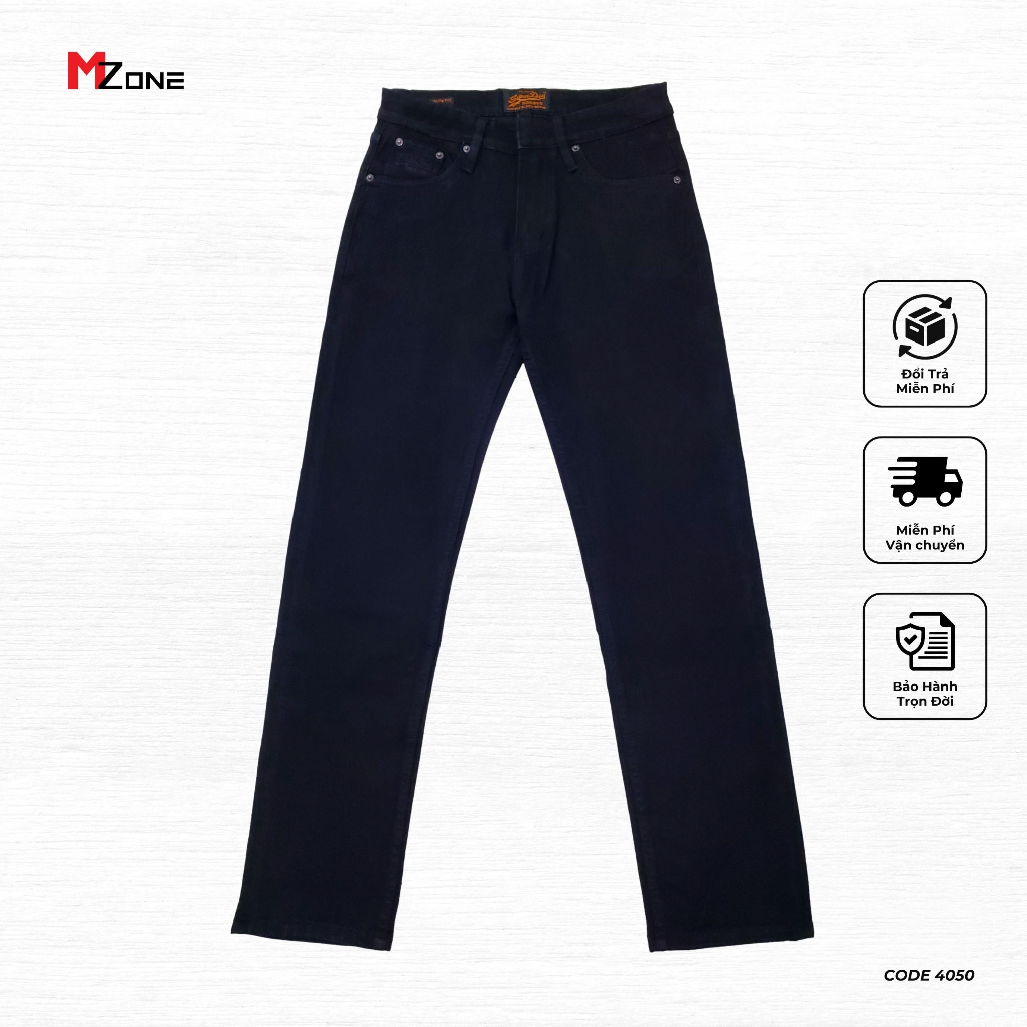  Quần Jeans Ống Rộng - 4050 