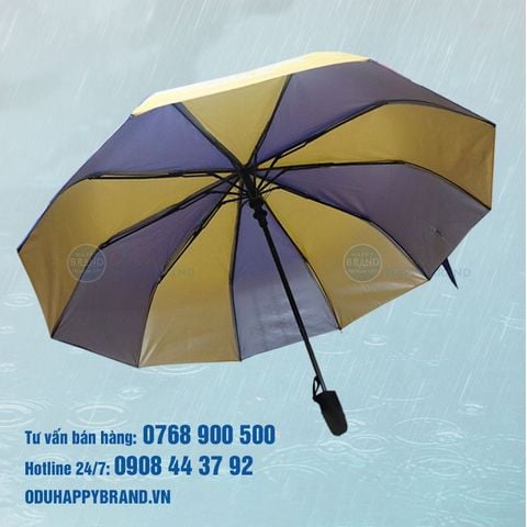 Ô dù cầm tay gập 3, 10 kèo