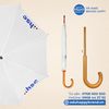 Ô DÙ CẦM TAY THẲNG THÂN GỖ 003