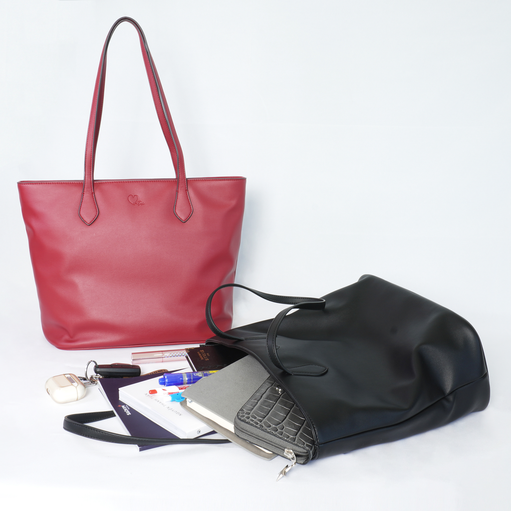 Túi Tote đựng cả thế giới PU kháng nước HELEN