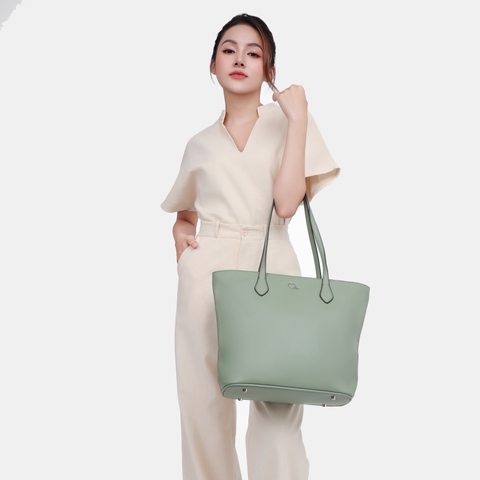 Túi Tote đựng cả thế giới PU kháng nước HELEN