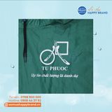  ÁO MƯA CÁNH DƠI VẢI DÙ VÂN TỔ ONG AMD13 