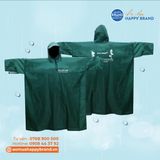  ÁO MƯA CÁNH DƠI VẢI DÙ VÂN TỔ ONG AMD26 