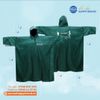 ÁO MƯA CÁNH DƠI VẢI DÙ VÂN TỔ ONG AMD26