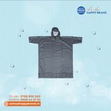  ÁO MƯA CÁNH DƠI VẢI DÙ VÂN TỔ ONG AMD15 